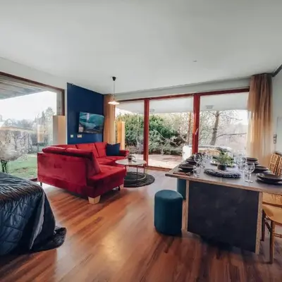 Marvel 2BD Apartment in modern villa with cozy terrace