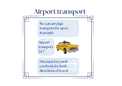 an empty frame with a yellow taxi car at Little Chateau in Prague
