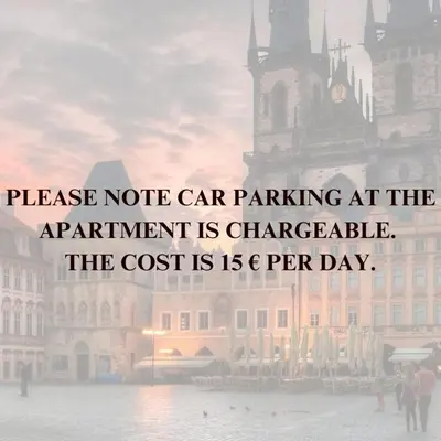 a quote about a city with a building in the background at Loft cozy studios in Prague Center in Prague