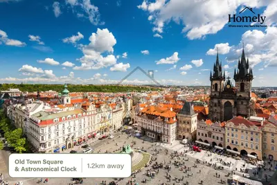Gallery image of HOMELY I 32m2 Central loft I ELEVATOR I SELF CHECK-IN in Prague