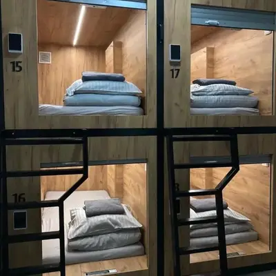 Capsule hostel Erbenova